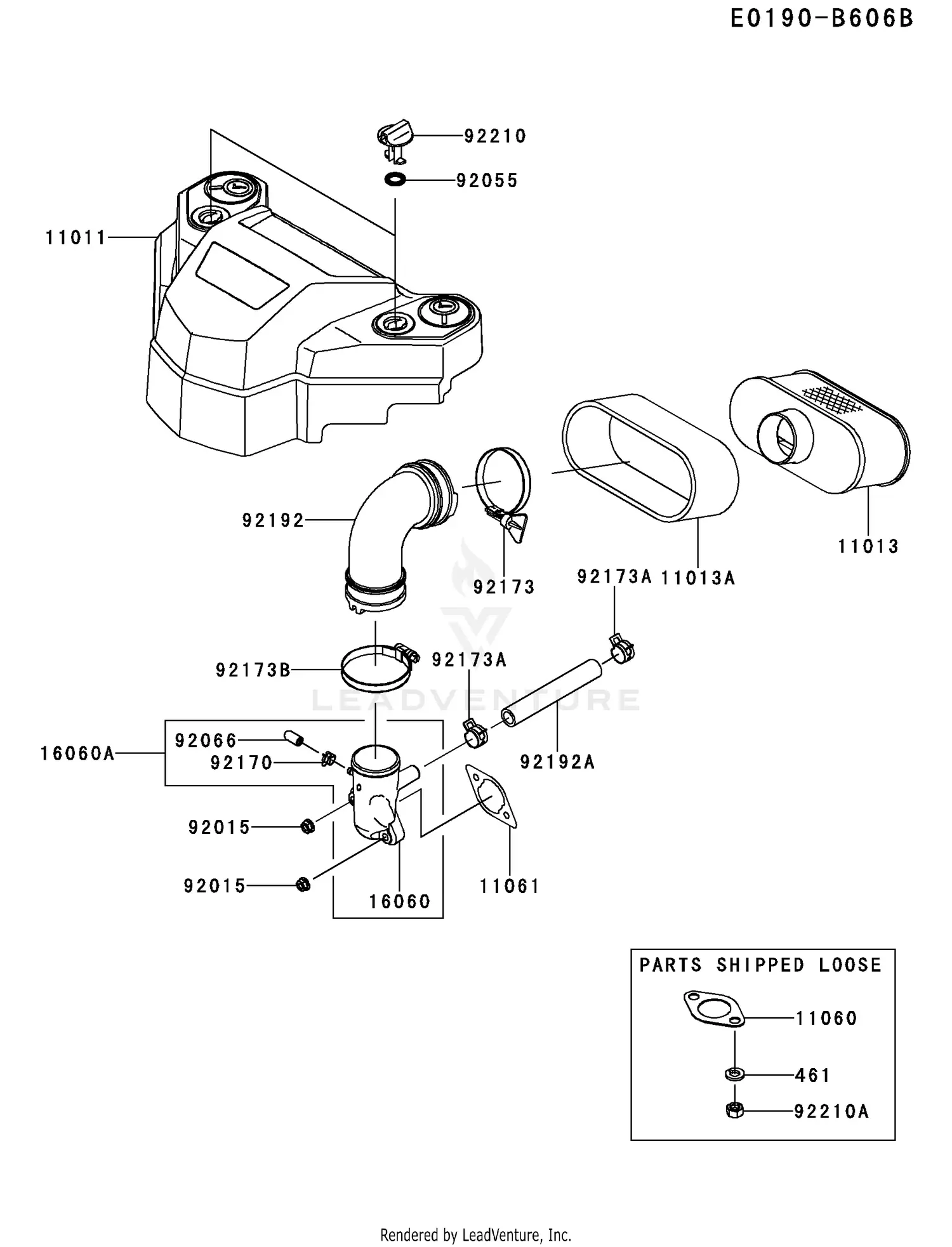Kawasaki FS541V-DS29 4 Stroke Engine FS541V Parts Diagrams