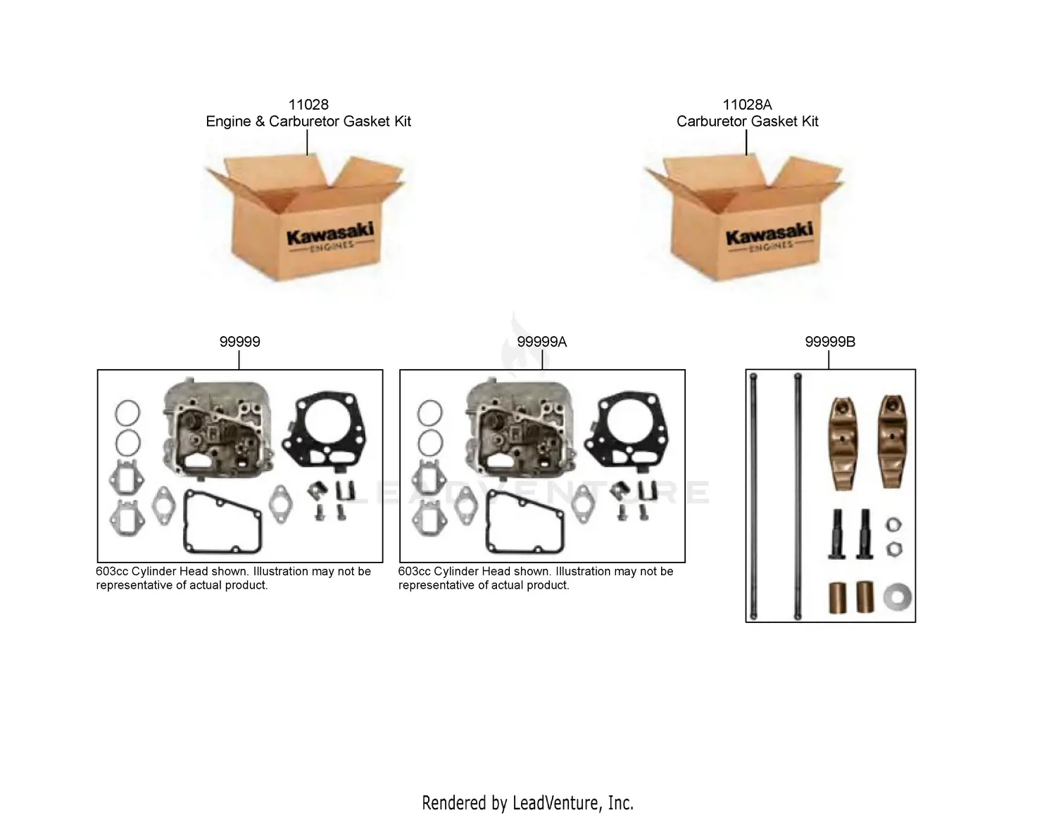 Kawasaki FX751V-FS00 4 Stroke Engine FX751V Parts Diagrams