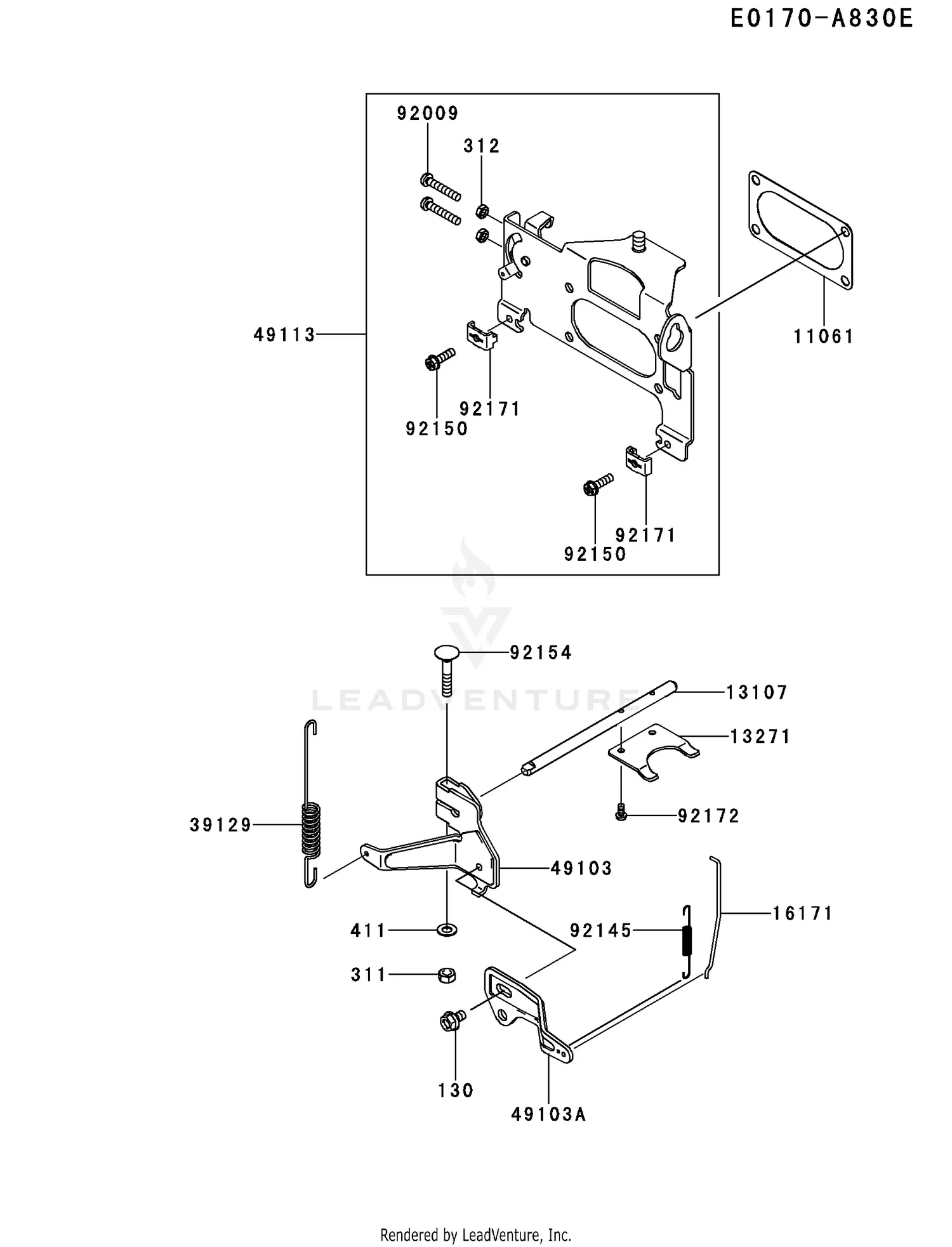 po-siさま Kawasaki Motorcycle 1997 OEM Parts Diagram for CARBURETOR