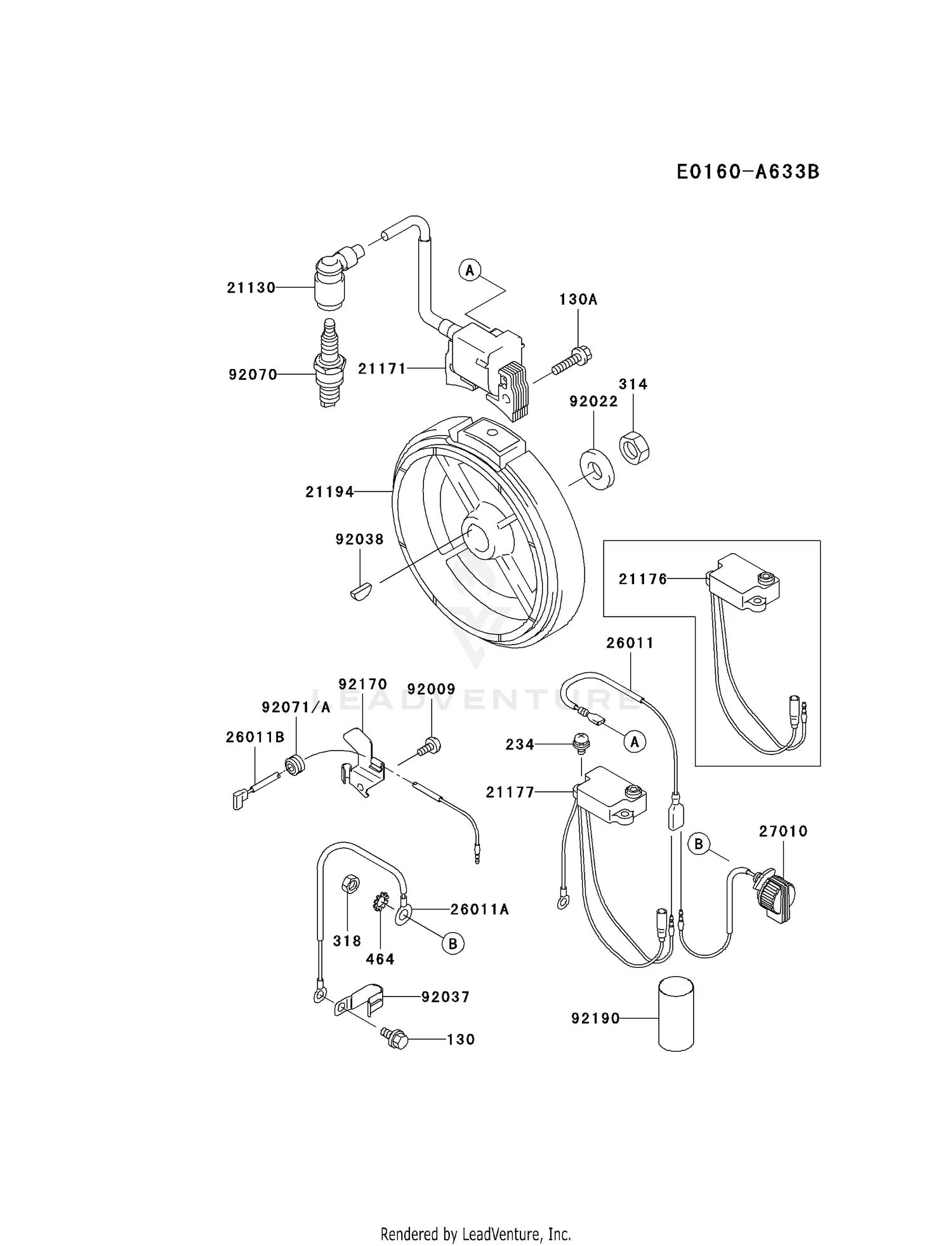 @waterページ Kawasaki Water Pump Parts Diagrams