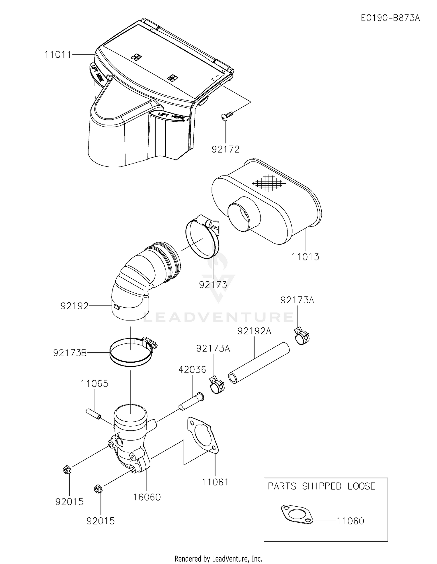 Kawasaki FR651V-FS31 4 Stroke Engine FR651V Parts Diagrams