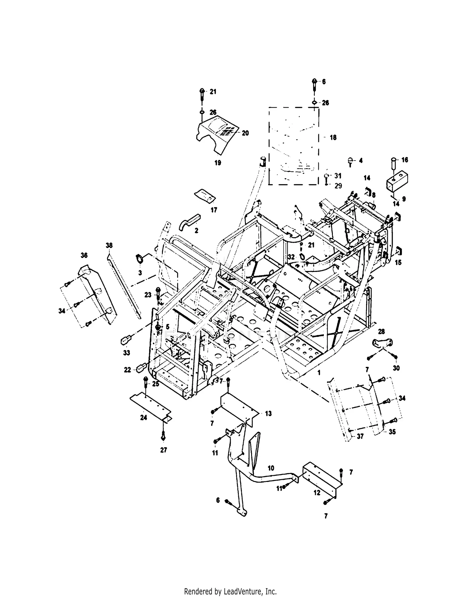 Cub Cadet CX700 4x4 Utility Vehicle Yellow (37AX7CKD010