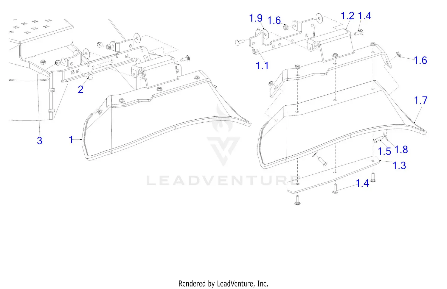 Cub Cadet PRO Z 100 EFI 154-S (53TWEFJA050) (2018) Parts Diagrams