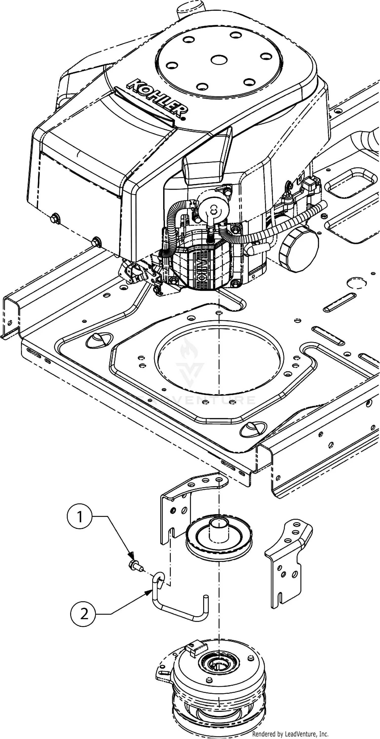 Cub Cadet RZT L46 FAB Honda 17AGCACN056 2017 Parts Diagrams