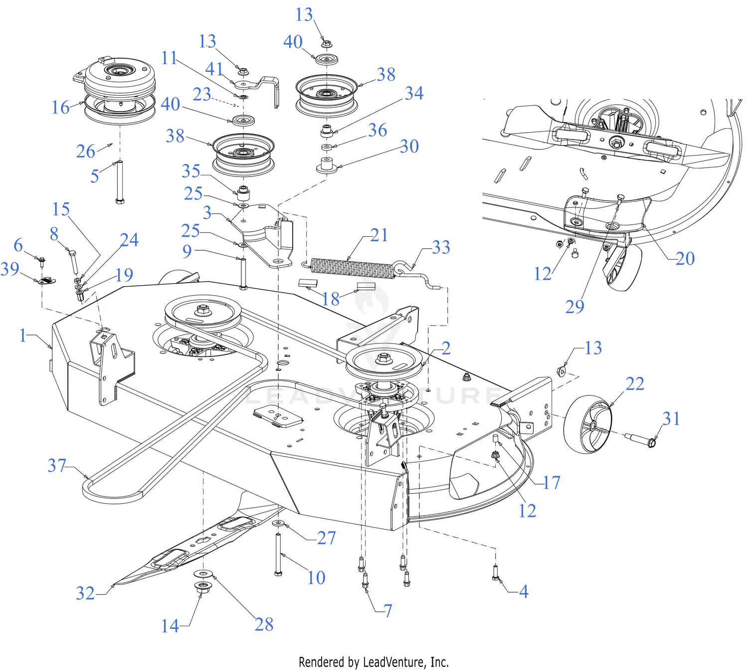 Cub Cadet ZTS1-46 KH FAB (17ARGBYNA10) (2023) (ULTIMA ZTS1) Parts