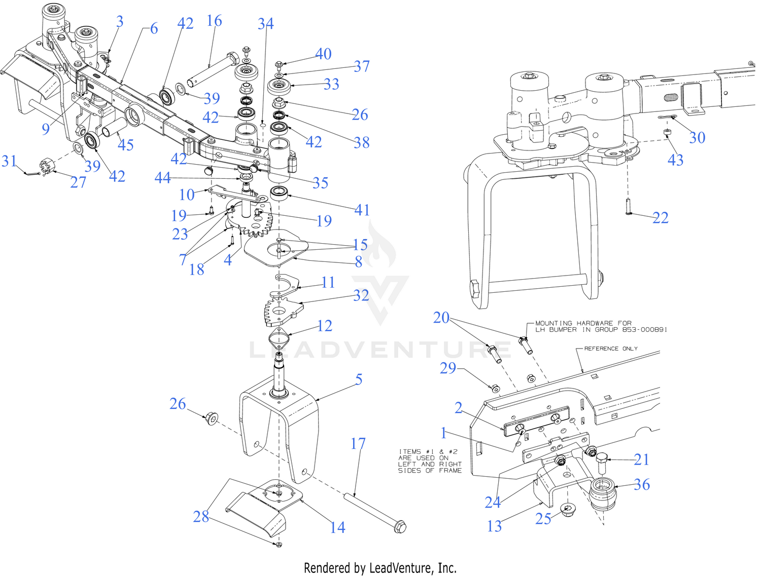 Cub Cadet PRO Z 900 KW 972-SDL Dually (53FLLVUYA50) (2025) Parts