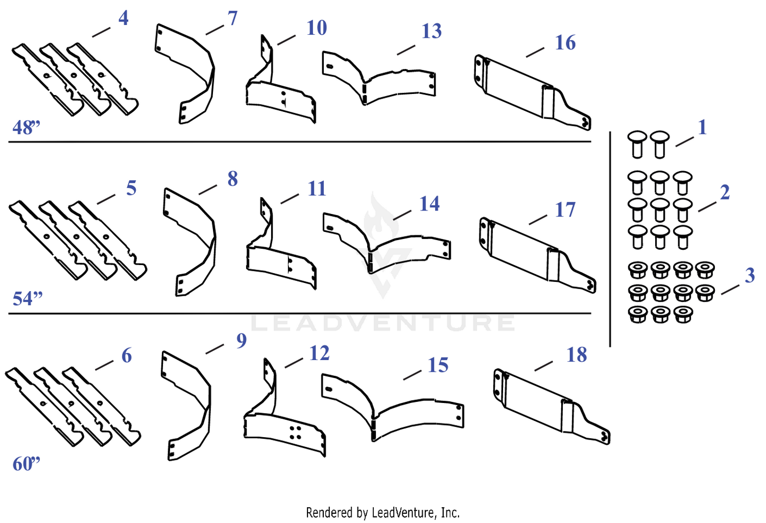 Cub Cadet PRO X 600 KW 654 (53FI8CSAA50) (2025) Parts Diagrams