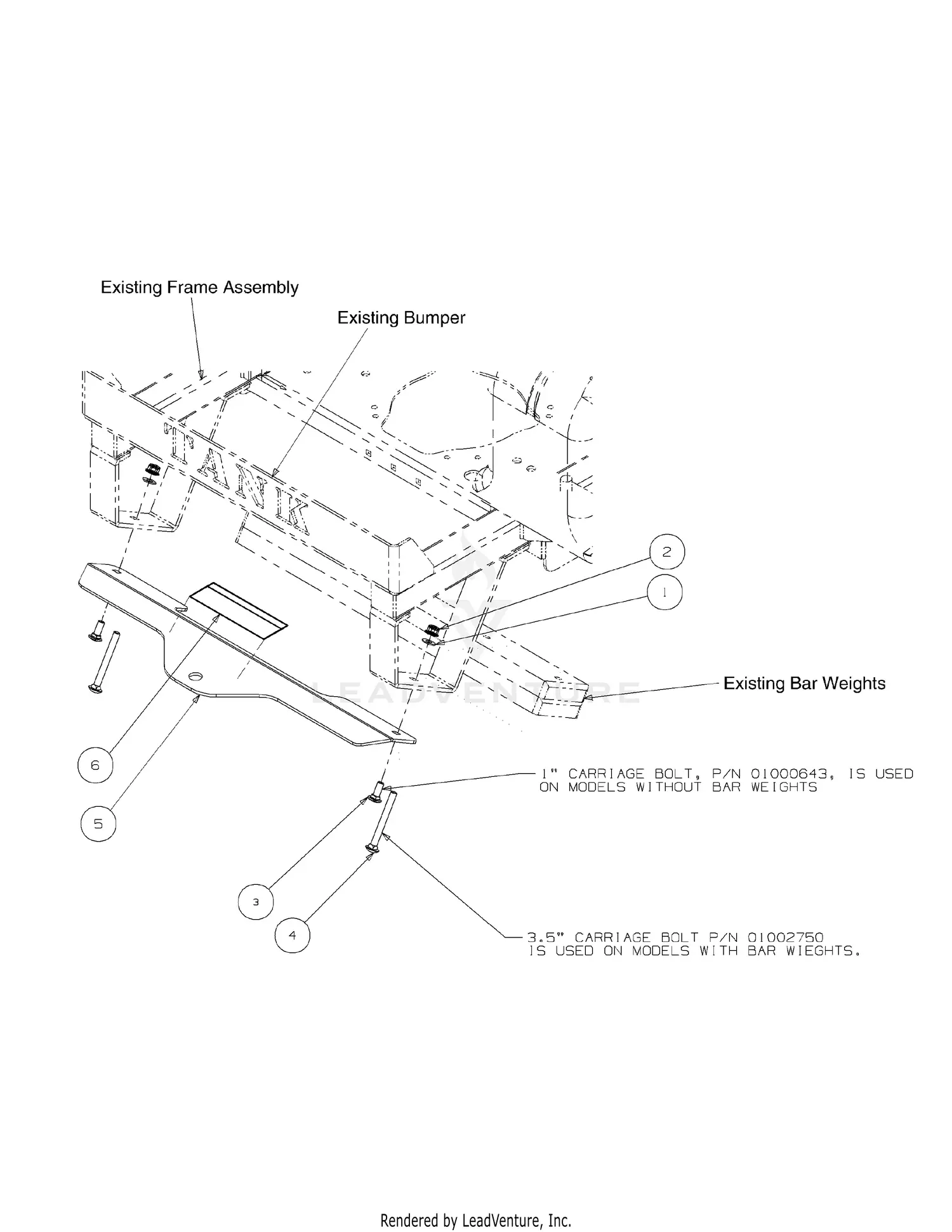 Cub Cadet M60-KW ROPS (53AH5D8X750) (Tank) 25HP Kawasaki