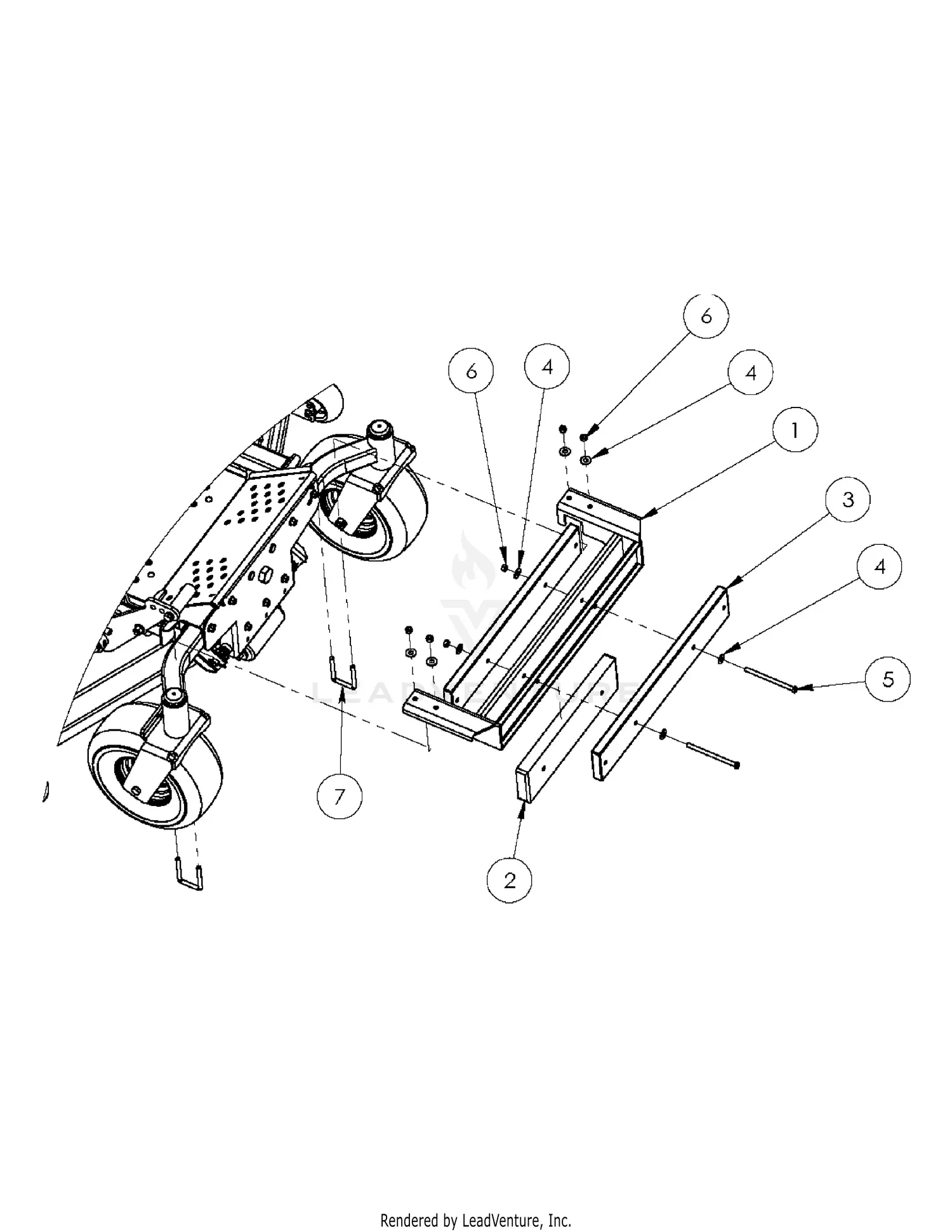 縁頭鐺3点セット　竹の図(40mm) 　nky-89 5705837.webp