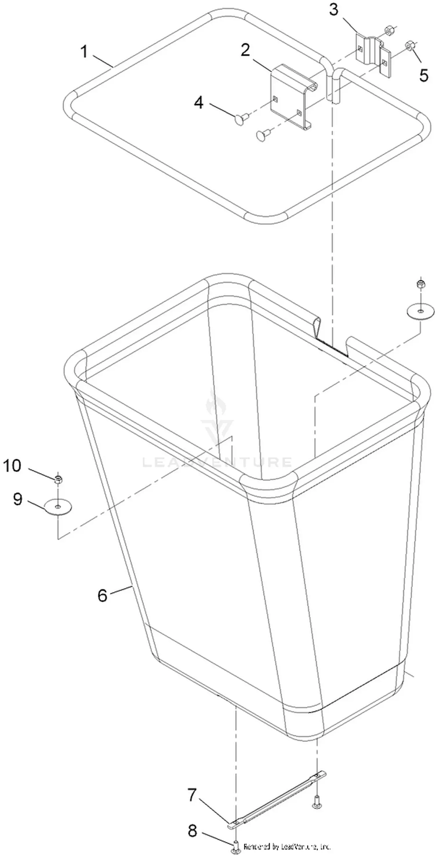 eXmark LZUV3B S/N 411,294,212 AND UP (Rev:A) Parts Diagrams