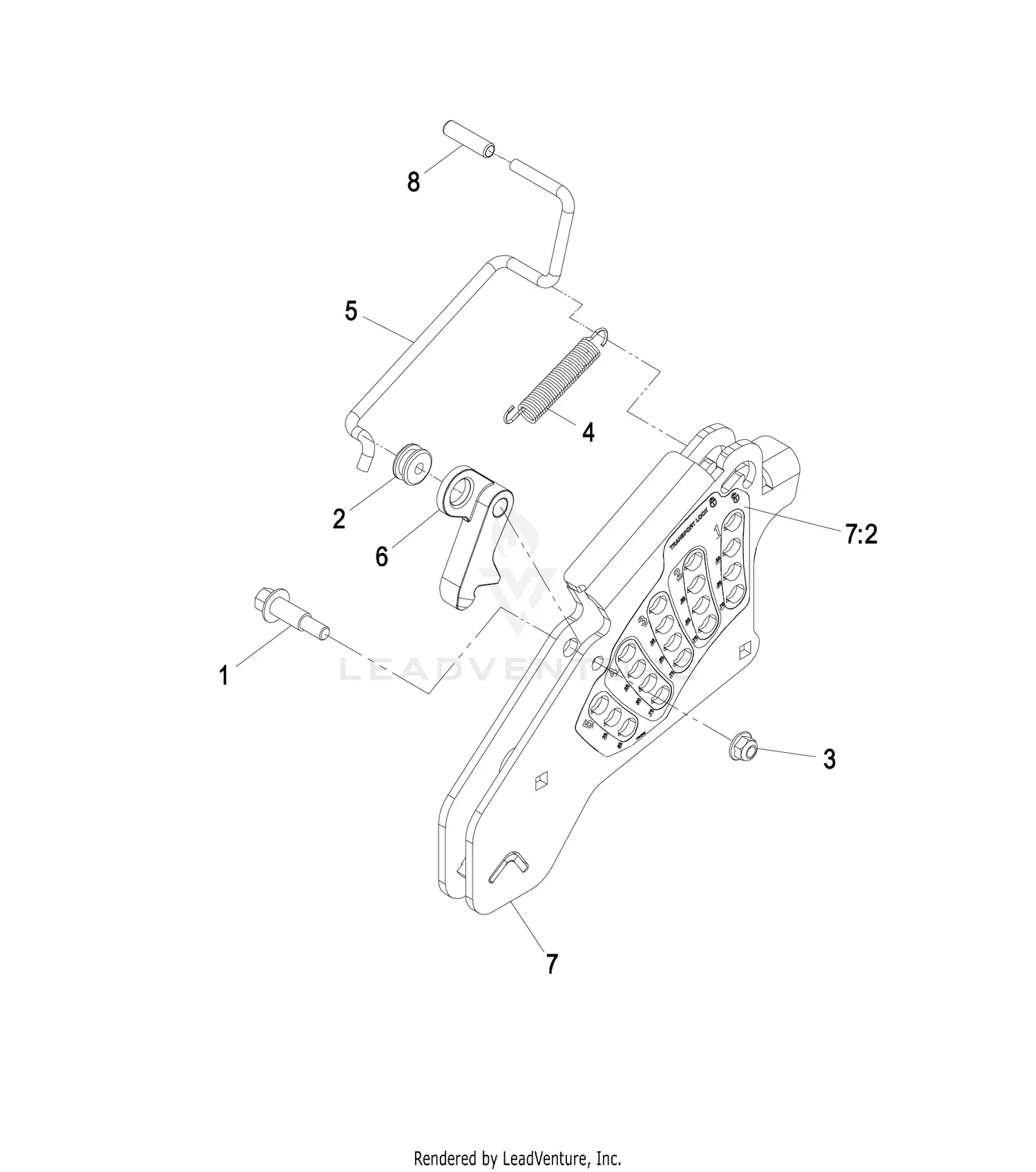 eXmark LZZ34KA726 Lazer Z AC S/N 790,000 & Up Parts Diagrams
