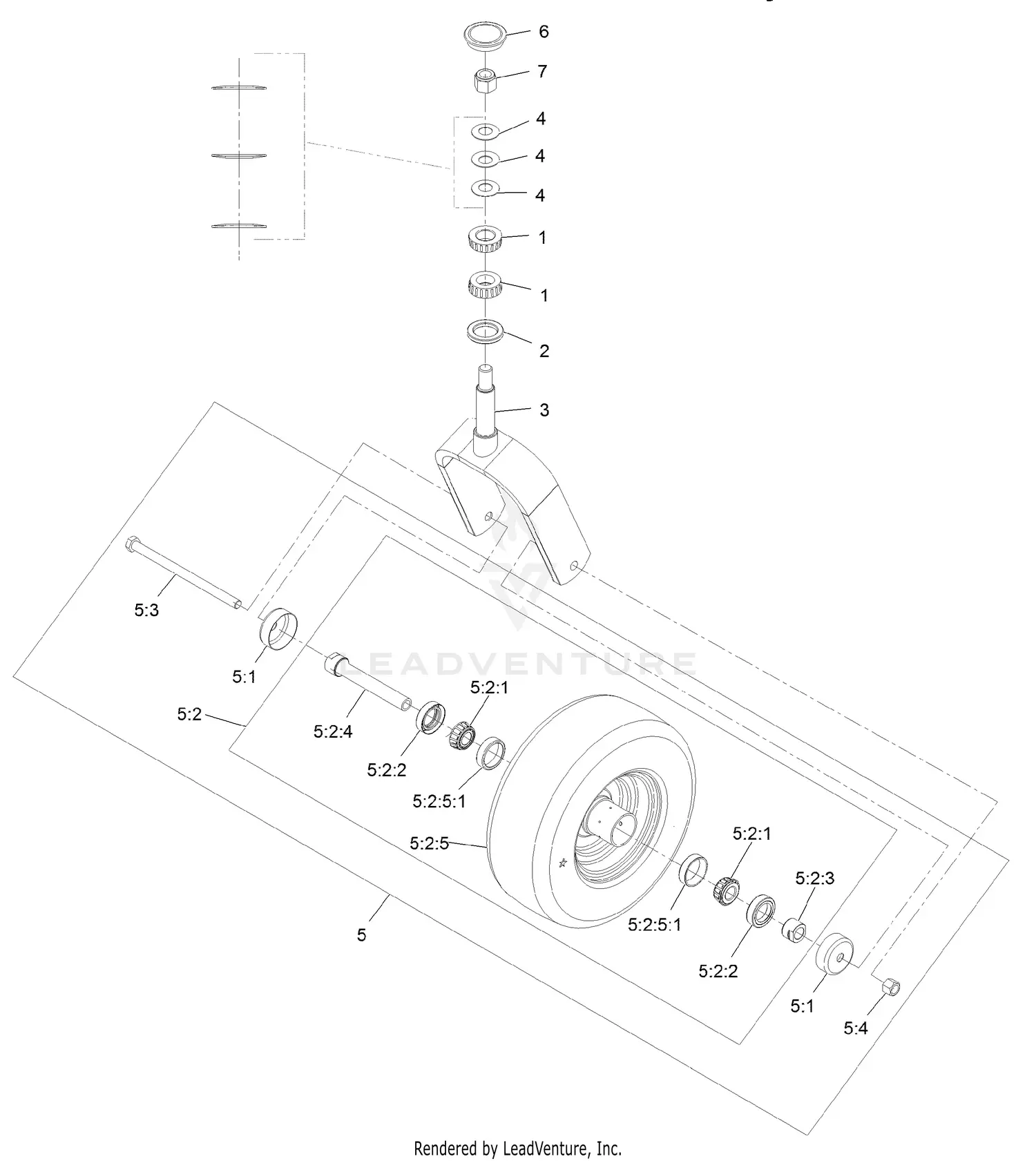 eXmark LZE730GKA524B2 S/N 316,000,000 & Up Parts Diagrams
