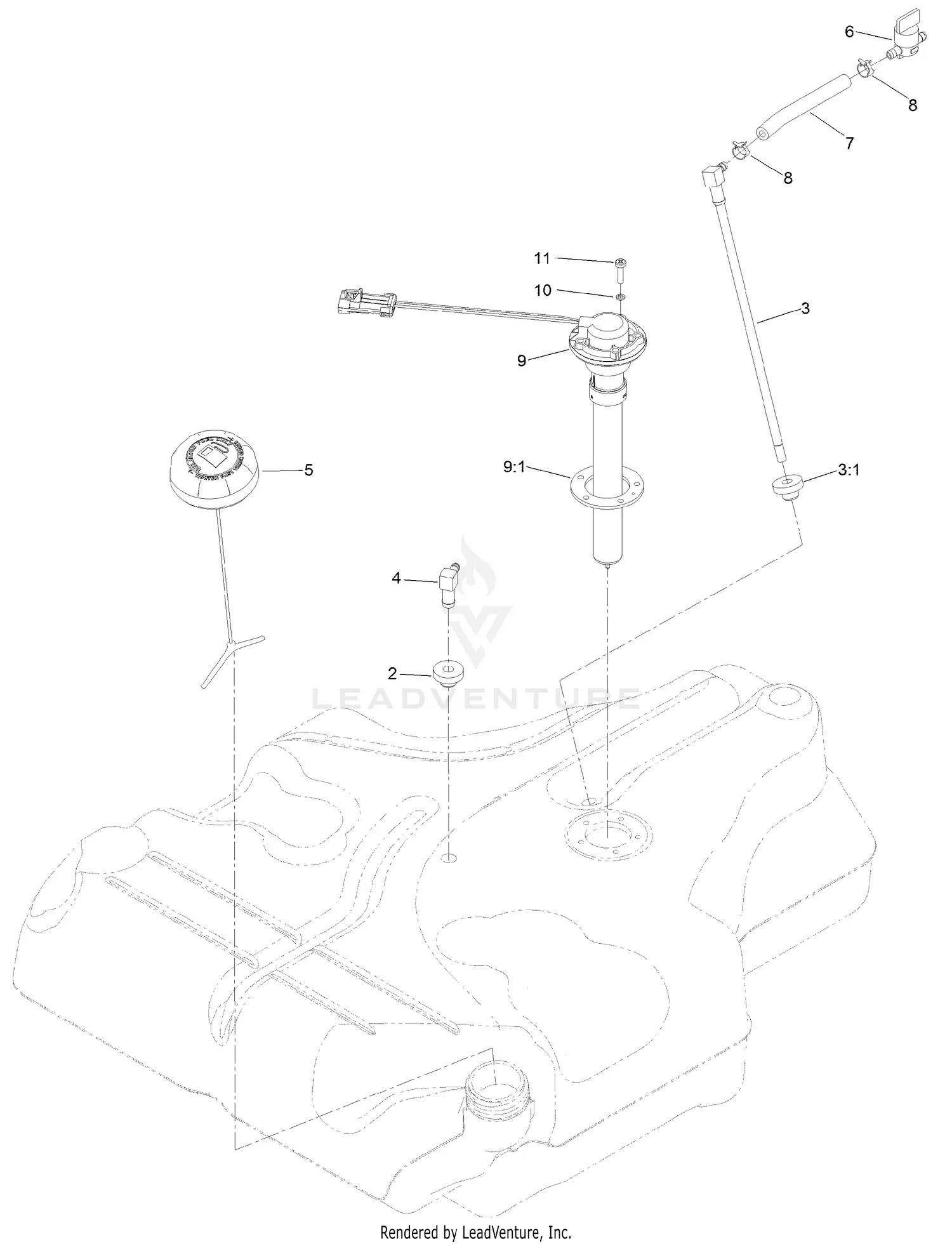 eXmark LZE730GKA604A3 S/N 316,000,000 & Up Parts Diagrams