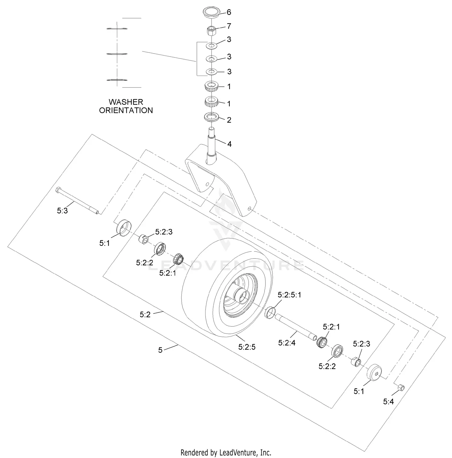 eXmark LZS749AKC604A1 S/N 316,000,000 & Up Parts Diagrams