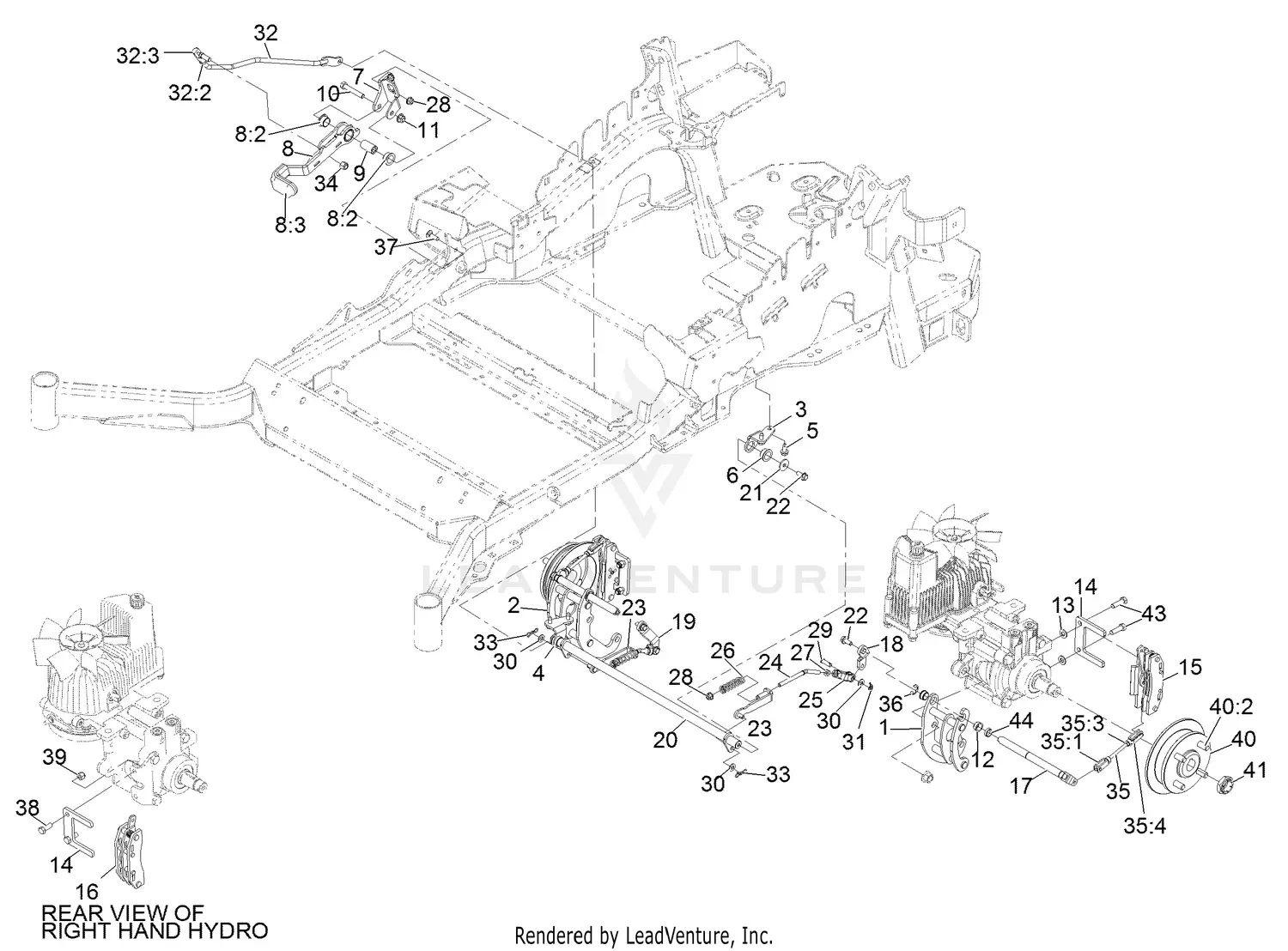 maページ eXmark LZS749AKC604A1 S/N 316,000,000 & Up Parts Diagrams