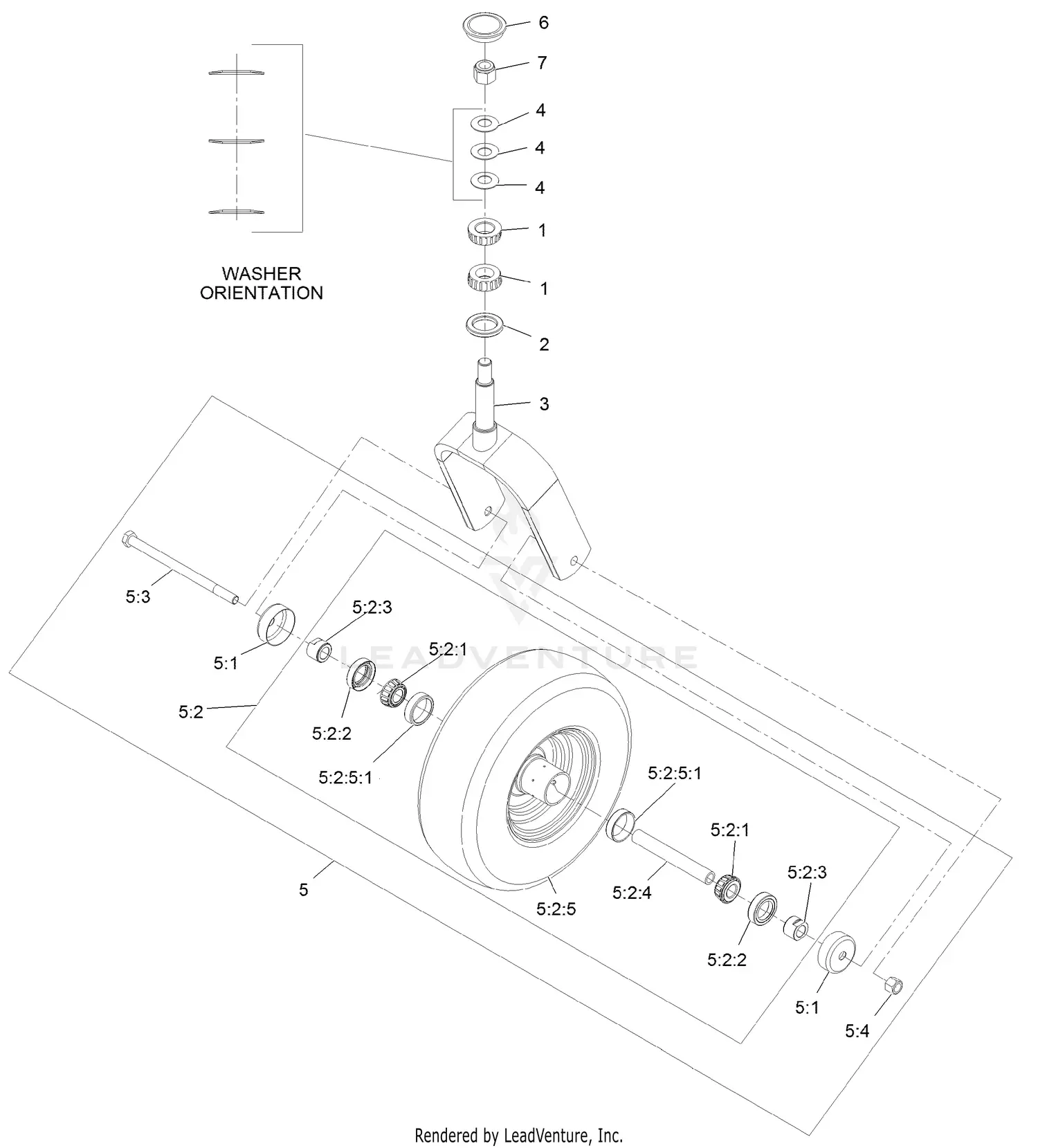 eXmark LZS801GKA524A2 S/N 315,000,000 & Up Parts Diagrams