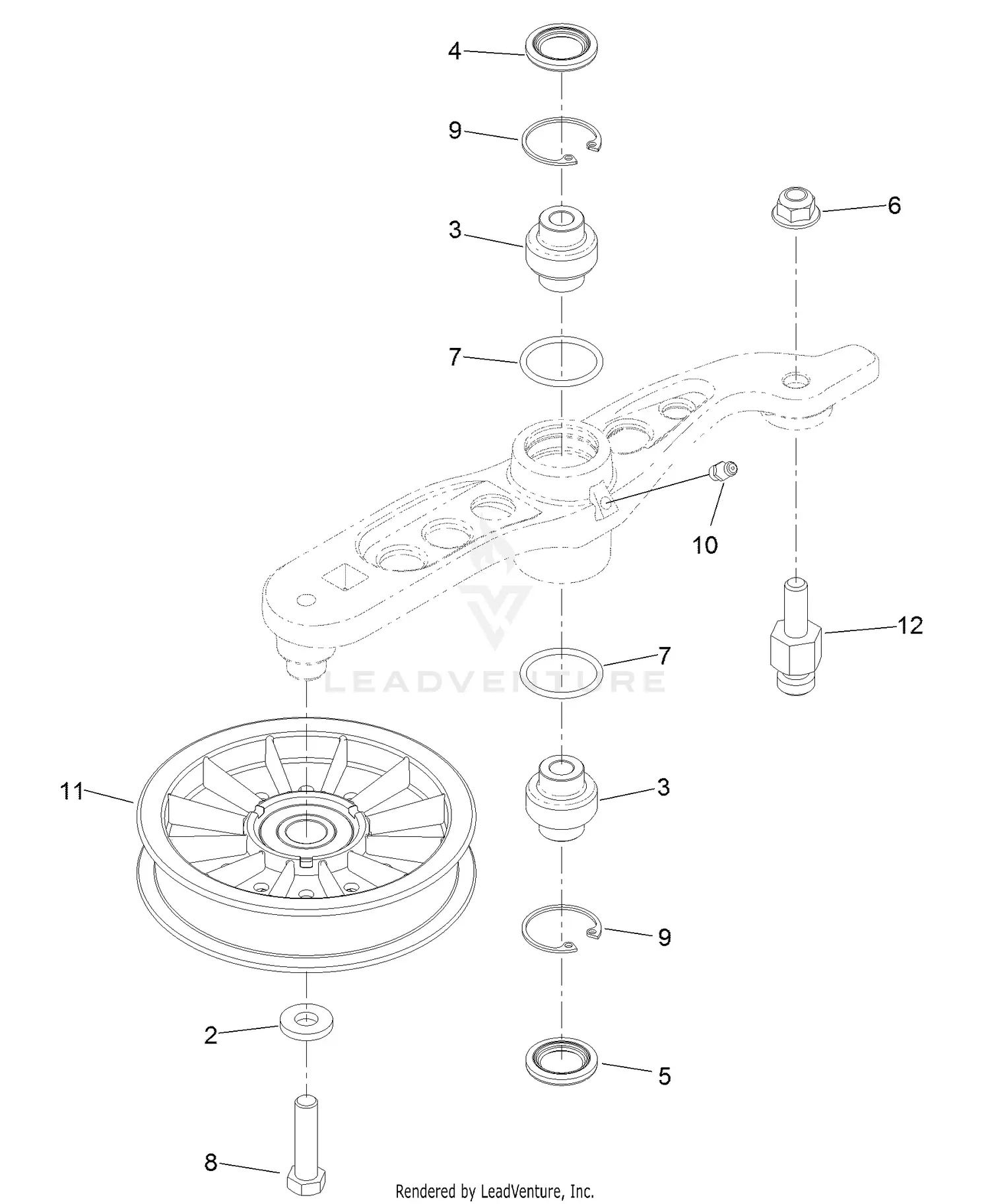 eXmark LZX980KC726 S/N 313,000,000 & Up Parts Diagrams