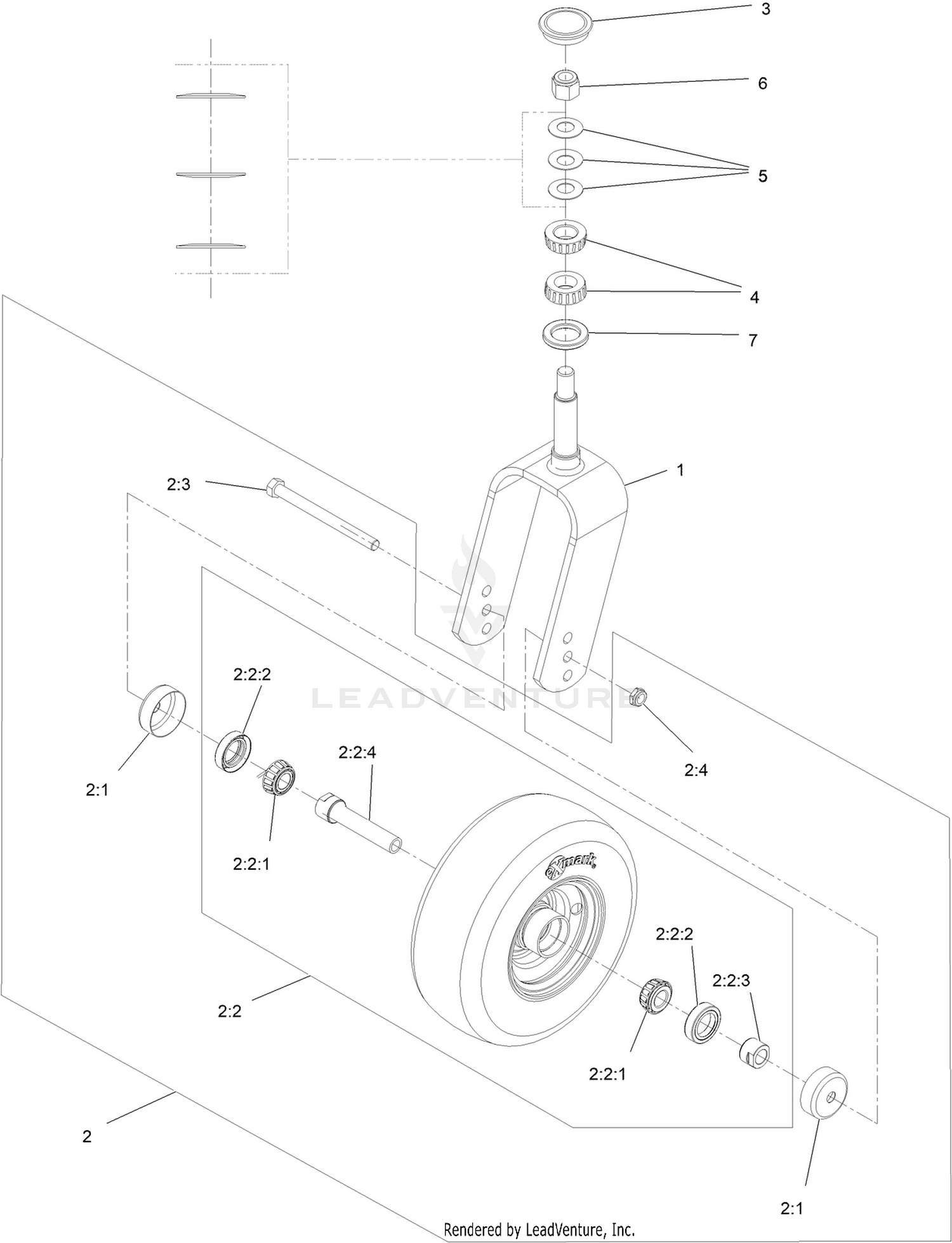 eXmark LZX980EKC96RW0 S/N 417,930,746 AND UP (Rev. B) Parts Diagrams