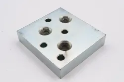 Kubota #7J266-68113 BLOCK, HYDRAULIC