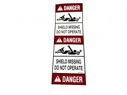 DECAL, DANGER Part #849472