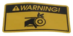DECAL, BELT & PULLEY Part #727453
