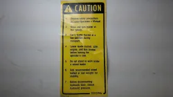 DECAL, CAUTION   Part #70050-01664