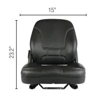 Universal Slide Seat, Black Part #SEA-23UGBEX