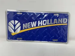 New Holland Diamond License Plate Part #23-1655