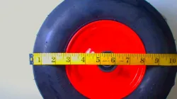 Front Tire Assembly 11 x 4-5 Pneumatic Smooth Part #K3011-18020