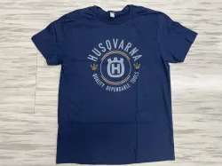 Husqvarna Dark Blue T-Shirt - Large Part #HUSQBLUEL