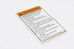 DECAL #229 ""WAR Part #70060-03763