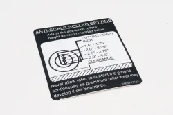 LABEL, ANTI-SCAL Part #K5639-73130