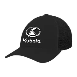 Kubota Black w/ Back Mesh Cap Part #KT23A-H907