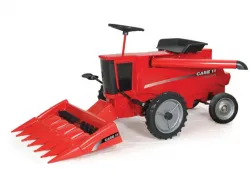 Case IH Pedal Combine w/ Corn Head Part #ZSM1632