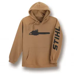 Stihl Coyote Brown Chainsaw Hoodie Part #8403754
