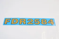 Decal for FDR25 Series Mowers Part #818-906C