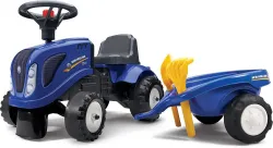 New Holland Tractor w/ Trailer Ride on Toy Part #FA280C