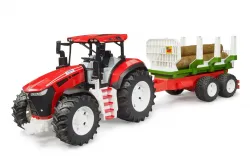 1:16 RoadMax Tractor w/ Trailer & Logs Part #03453