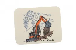 Kubota Excavator 9" x 7.25" Mousepad Part #AHGUU0022S