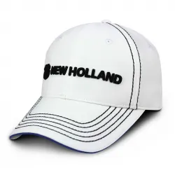 New Holland 3D Lightweight White Cap Part #NH07-2719