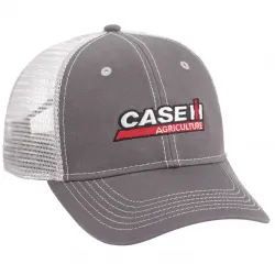 New Holland & Case IH Apparel Case IH Gray Chino/Mesh Cap Part #322299
