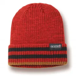 Case IH Maroon Striped Beanie Part #220060