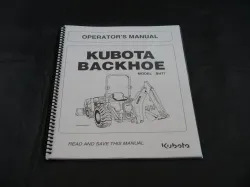 BH77 Backhoe Operators Manual Part #7K503-79912
