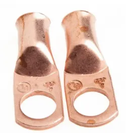Lug for #4 Cable, 3/8" Stud, Premium Copper Part #F60093