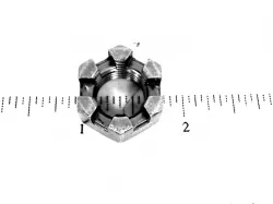 NUT, SLOTTED     Part #86528702