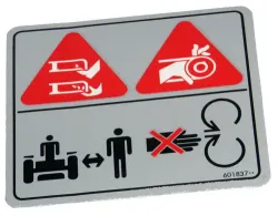 DECAL, DECK DANGERS Part #601837