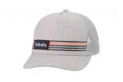 Kubota Grey w/ Orange Stripe Cap Part #AHWUU0044S
