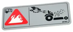 DECAL, ENGINE COMPART Part #601967