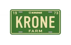 Krone License Plate Part #KRN24A-A290