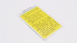 LABEL, RADIATOR  Part #15409-94610